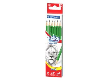 Ceruzka grafitová CENTROPEN 9510/1 č.3 , 12ks