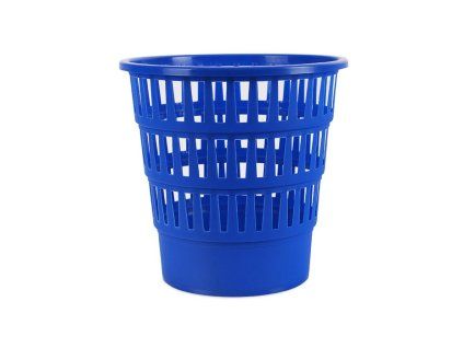 Kôš Office Products plastový rebrovaný 16 ℓ modrý