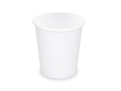 Papierové poháre biele Ø73 mm 200 ml ’S’ (50 ks)