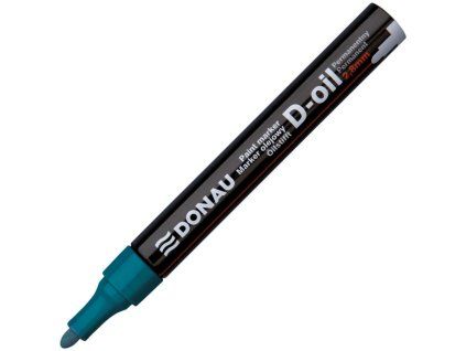 Popisovač lakový 2,8 mm Donau D-OIL zelený