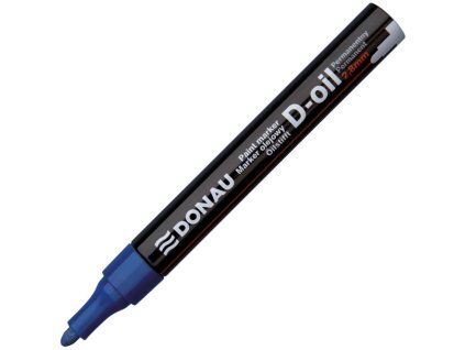 Popisovač lakový 2,8 mm Donau D-OIL modrý