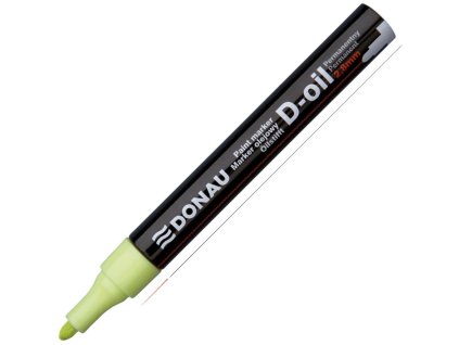 Popisovač lakový 2,8 mm Donau D-OIL žltý