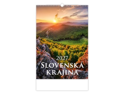 Nástenný kalendár Slovenská Krajina 31,5 x 45 cm 2027