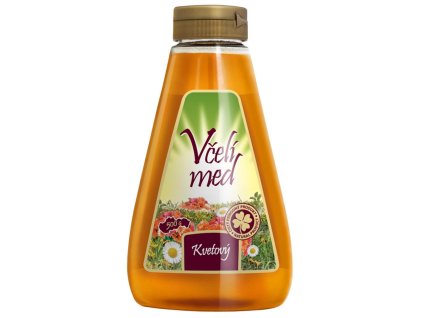 Med včelí MEDAS kvetový s dávkovačom 500g