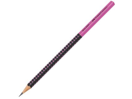 Ceruzka Grip 2001/HB Two Tone čierna/ružová 12ks