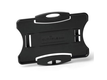 Visačka na plastovú kartu otvorená DURABLE ECO čierna 87x54mm 10ks