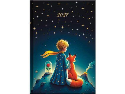 Diár ART Malý princ denný A5 14,2x20,4 cm 2027