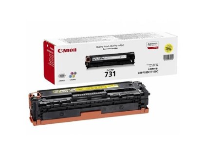 Toner Canon CRG-731 yellow (1.500 str.)