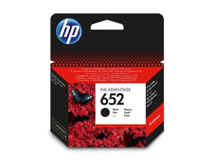 Atramentová náplň HP F6V25AE HP 652 black (360 str.)