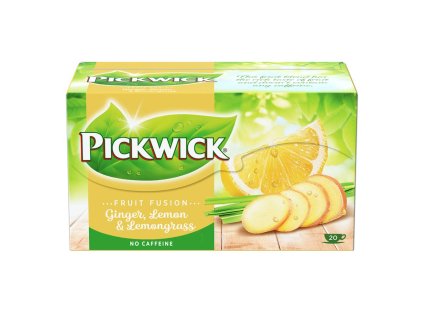 Čaj PICKWICK zázvor s citrónom a citrónovou trávou HB 20 x 2g