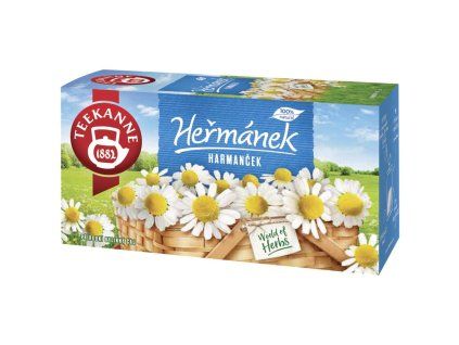 Čaj TEEKANNE bylinný Rumanček HB 20 x 1,1g