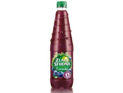 Sirup ZLATÁ STUDŇA s príchuťou čučoriedka 0,7 ℓ
