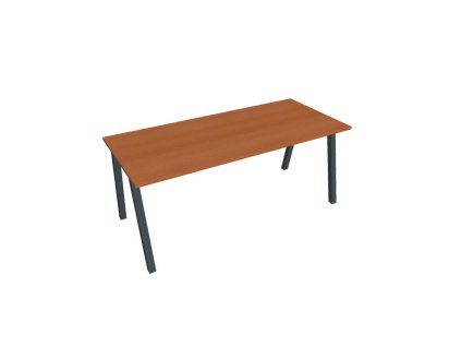 Rokovací stôl UNI A, 180x75,5x80 cm, čerešňa/čierna