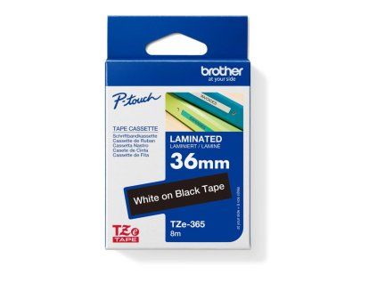 Samolepiaca páska Brother TZe-365 36 mm čierna/biela