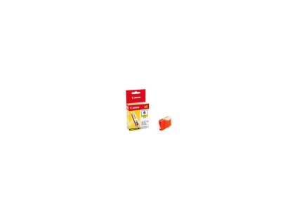 Atramentová náplň Canon BCI-6Y pre Pixma iP4000/5000/6000D/MP750/780 yellow (390 str.)
