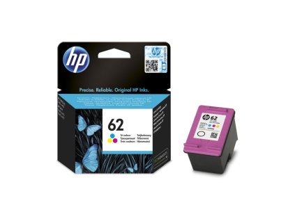 Atramentová náplň HP C2P06AE HP 62 color (165 str.)