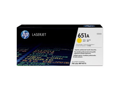 Toner HP CE342A HP 651A yellow (16.000 str.)