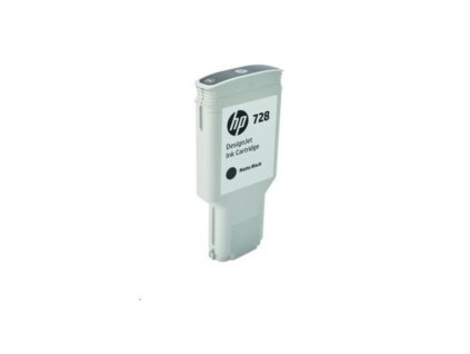 Atramentová náplň HP F9J68A HP 728 matte black (300 ml)