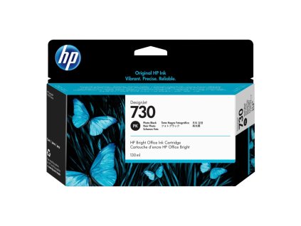 Atramentová náplň HP P2V67A HP 730 photo black (130 ml)