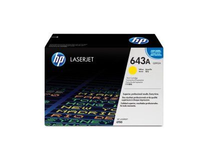 Toner HP Q5952A HP 643A yellow (10.000 str.)