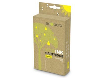 Alternatívny atrament Ecodata pre HP C9373A No.72, Yellow, 130 ml