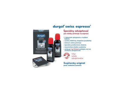 DURGOL ESPRESSO odvápňovacie dávky 2 x 125 ml