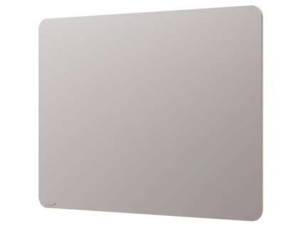 Tabuľa GLASSBOARD matná oblé rohy 90x120, sivá