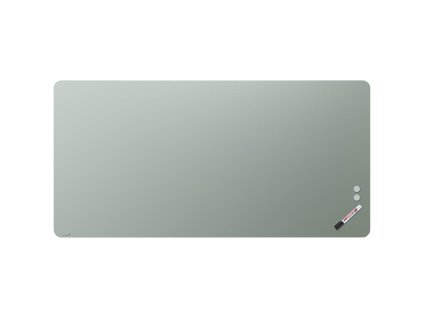 Tabuľa GLASSBOARD matná oblé rohy 100x150, zelená