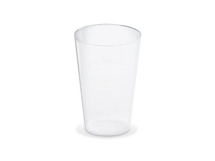 Poháre plastové kryštál 400 ml priehľadné (50 ks)