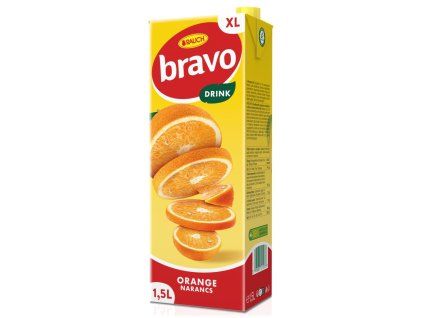Ovocný nápoj Bravo Pomaranč 1,5 ℓ
