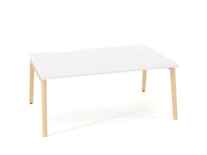 Pracovné stoly Bench ALFA ROOT 180x160cm, biely