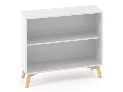 Policová skriňa ALFA ROOT nika, 1 polica, 100x45x88,7cm, biela