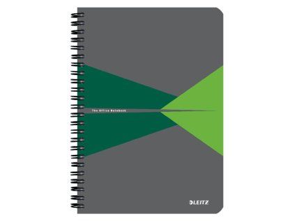 Blok Leitz Office Card A5 90 listov linajkový zelený