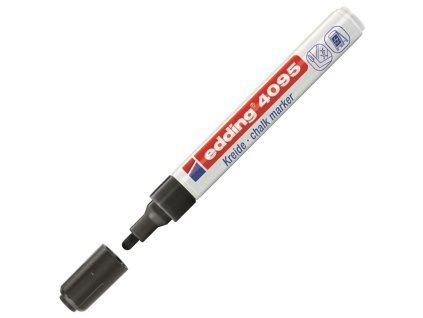 Kriedový popisovač edding 4095 čierny