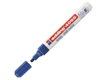 Kriedový popisovač edding 4095 modrý