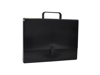 Aktovka s držadlom Office Products na dokumenty A4 čierna