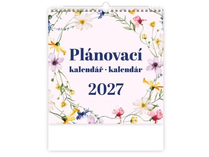 Nástenný kalendár plánovací 30 x 30 cm 2027