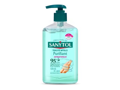 Sanytol tekuté mydlo antibakteriálne Purifiant, 250 ml
