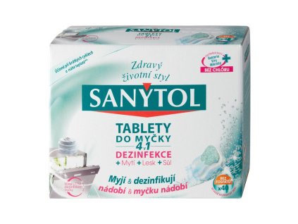Sanytol tablety do umývačky riadu 4v1 40 ks