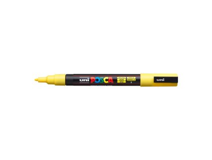 Popisovač uni POSCA PC-3M žltý