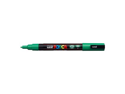 Popisovač uni POSCA PC-3M zelený