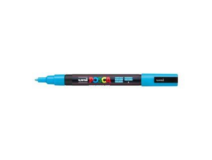 Popisovač uni POSCA PC-3M svetlomodrý
