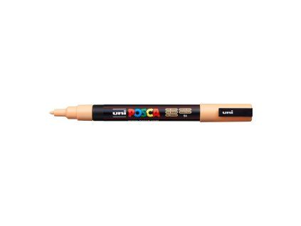 Popisovač uni POSCA PC-3M svetlooranžový
