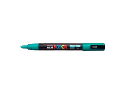 Popisovač uni POSCA PC-3M smaragdový