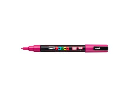 Popisovač uni POSCA PC-3M fuchsiový
