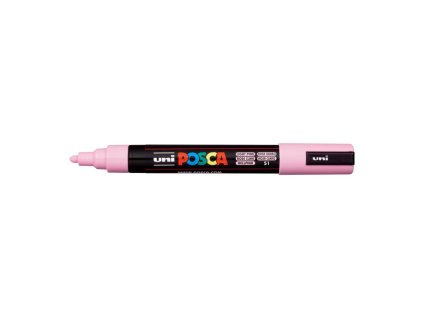 Popisovač uni POSCA PC-5M svetloružový