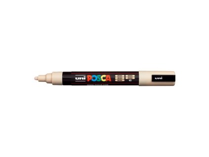 Popisovač uni POSCA PC-5M béžový