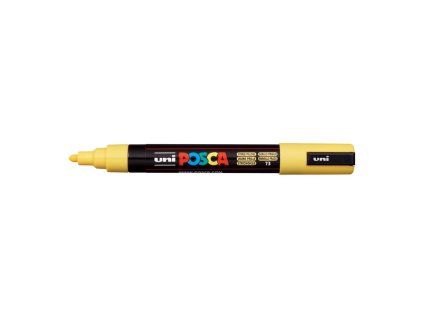 Popisovač uni POSCA PC-5M slamovo-žltý