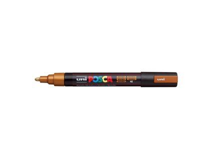 Popisovač uni POSCA PC-5M bronzový