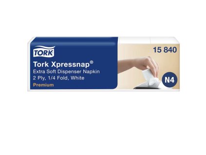 Papierové servítky extra jemné do zásobníka TORK Xpressnap, biele N4, 500ks